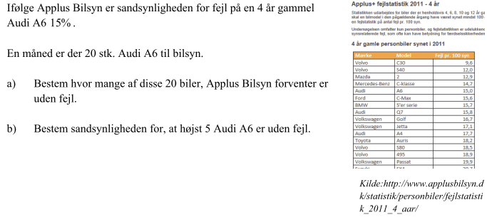 Eksamensopgave